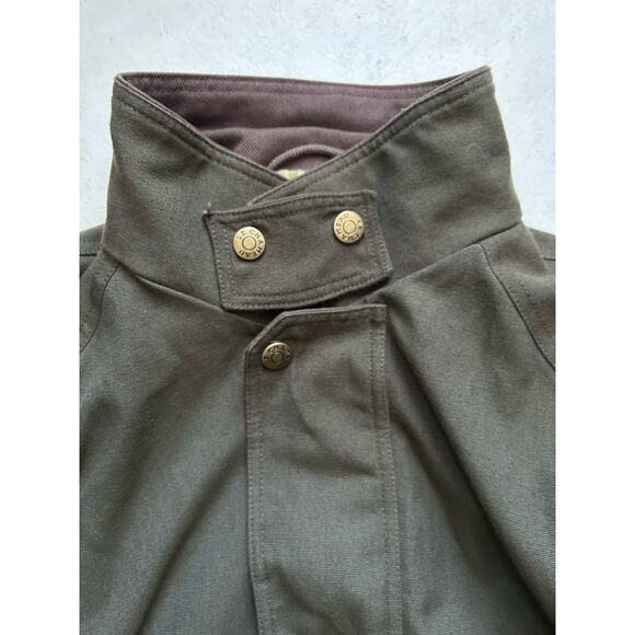 Le Chameau Men’s XXXL Hunting Field Jacket Coat Olive Green Cordura Plaid - Picture 6 of 16